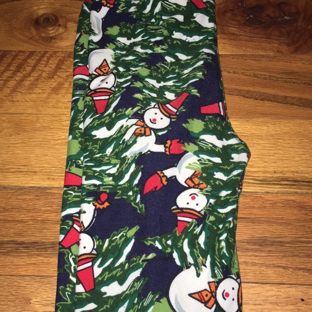 LuLaRoe Christmas kids leggings